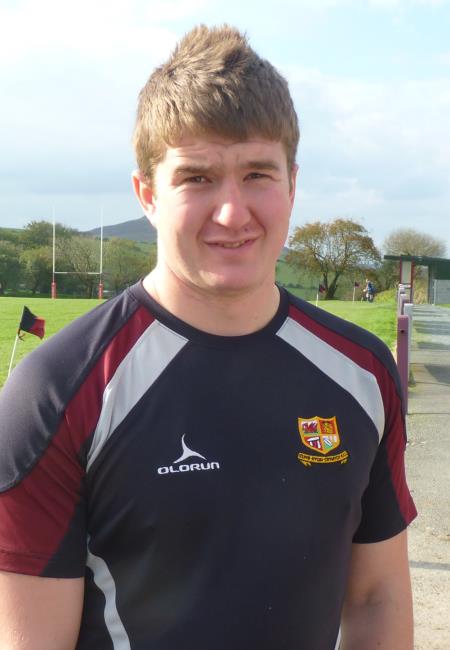 Richard Sharp-Williams - back with a try for Crymych